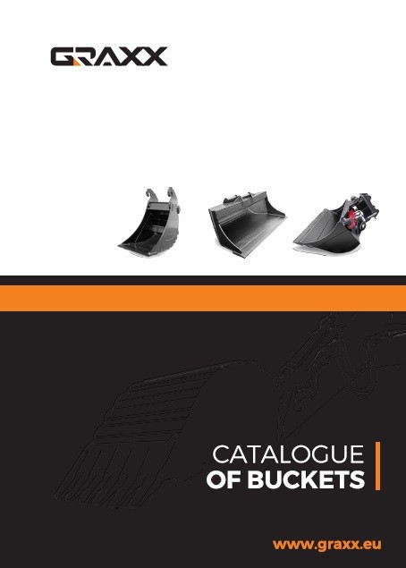 Product Catalogue of excavator buckets